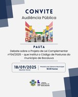 Convite Audiência Pública